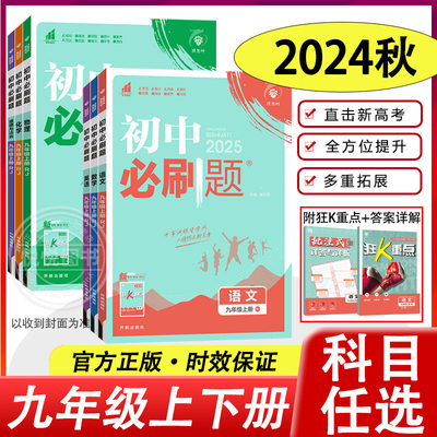 2024秋新版初中必刷题九年上下册