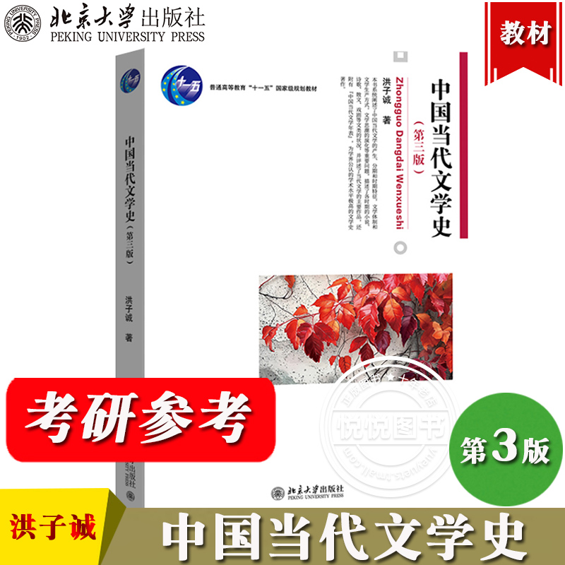 中国当代文学史第三版洪子诚