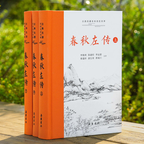 【三全本】春秋左传注 原著正版无删减原文译文注释本 战国春秋左传详注本 中国经典国学中国通史岳麓书社哲学历史书籍