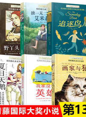 长青藤国际大奖小说第十三辑全套6本 我家没有英雄画家与猫夏日天鹅追逐鸟儿野丫头凯蒂的艾米莉亚三四五年级校园课外阅读书籍