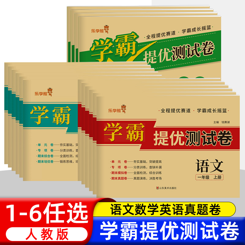 2024学霸提优测试卷全套语文数学