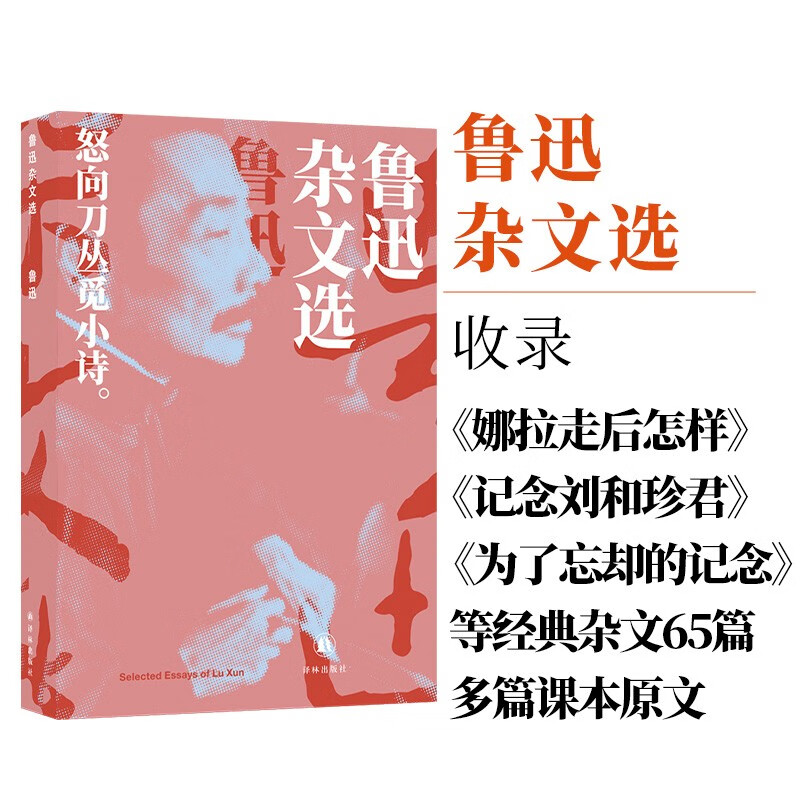 【官方正版】鲁迅杂文选鲁迅精选集收录娜拉走后怎样记念刘和珍君为了忘却的记念我怎么做起小说来等65篇译林出版社正版书籍