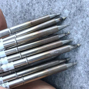 處理B2二手原裝 T12電烙鐵烙鐵頭白光951尖頭烙鐵芯數(shù)顯焊臺(tái)發(fā)熱芯