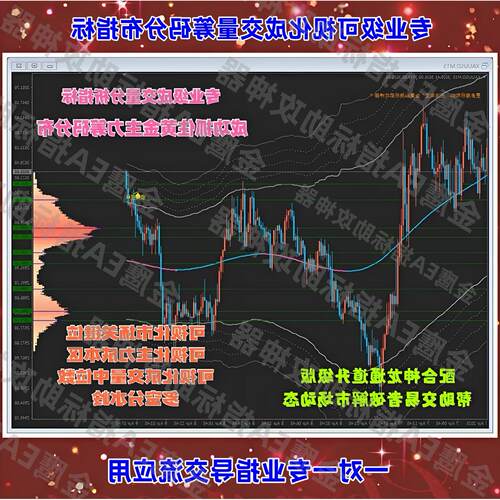 黄金外汇MT4指标可视化成交量分析VWAP捕捉主力筹码分布EA策略