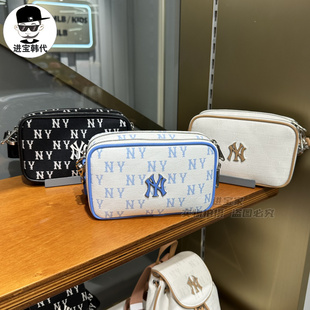 进宝家 MLB单肩包NY老花满标 2024相机包斜挎男女包包 CRS01