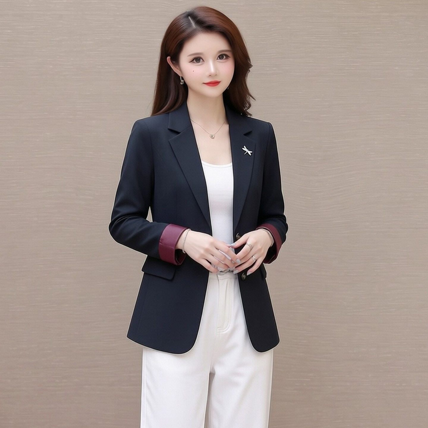 2026春秋小个子显瘦女西装