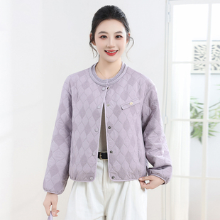 休闲风短外套女2026新春秋款今年流行高级感显高显瘦穿搭圆领上衣