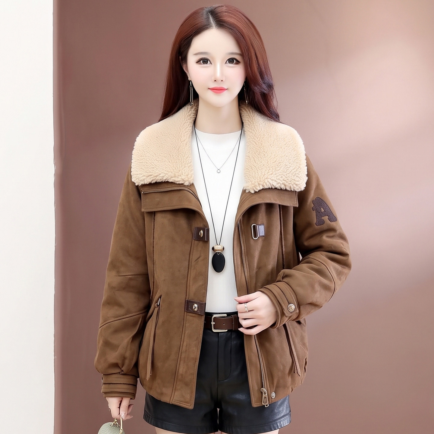 2026冬季女宽松显瘦派克羽绒服