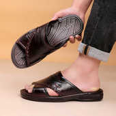 中年爸爸防滑拖鞋 凉拖鞋 男油2026新款 夏室内家居浴室洗澡耐磨大码