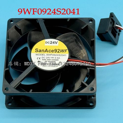 9WF0924S2041 24V0.5A三洋原装发那科FANUC风扇 A90L-0001-0598#B