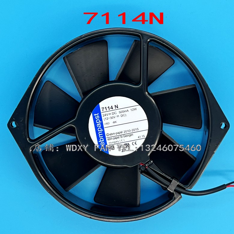 原装 德国ebmpapst 17CM 24V 36W 6314HR ACS510变频器风扇