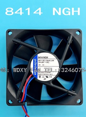 8414NGH 全新德国ebmpapst 8025 24VDC风扇 高端仪器仪表轴流风扇