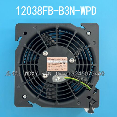 12038FB-B3N-WPD 原装NMB 230V 16.5/14.5W 12CM 威图机柜风扇