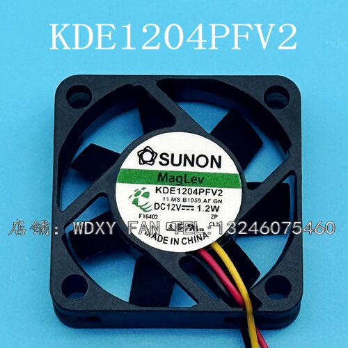 原装建准SUNON 4010 12V 1.2W 4CM CPU机箱散热风扇  KDE1204PFV2