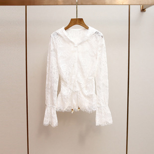 设计感重工水溶蕾丝连帽显瘦 秋冬新款 Gary 宝藏深圳南油高端女装