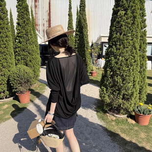 Gary 松弛背部荡褶慵懒通勤百搭天丝 宝藏GRACETINAHOO春新法式