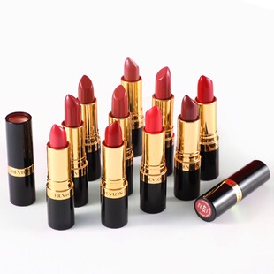 Revlon露华浓口红丽彩黑管唇膏225豆沙色325 535持久保湿
