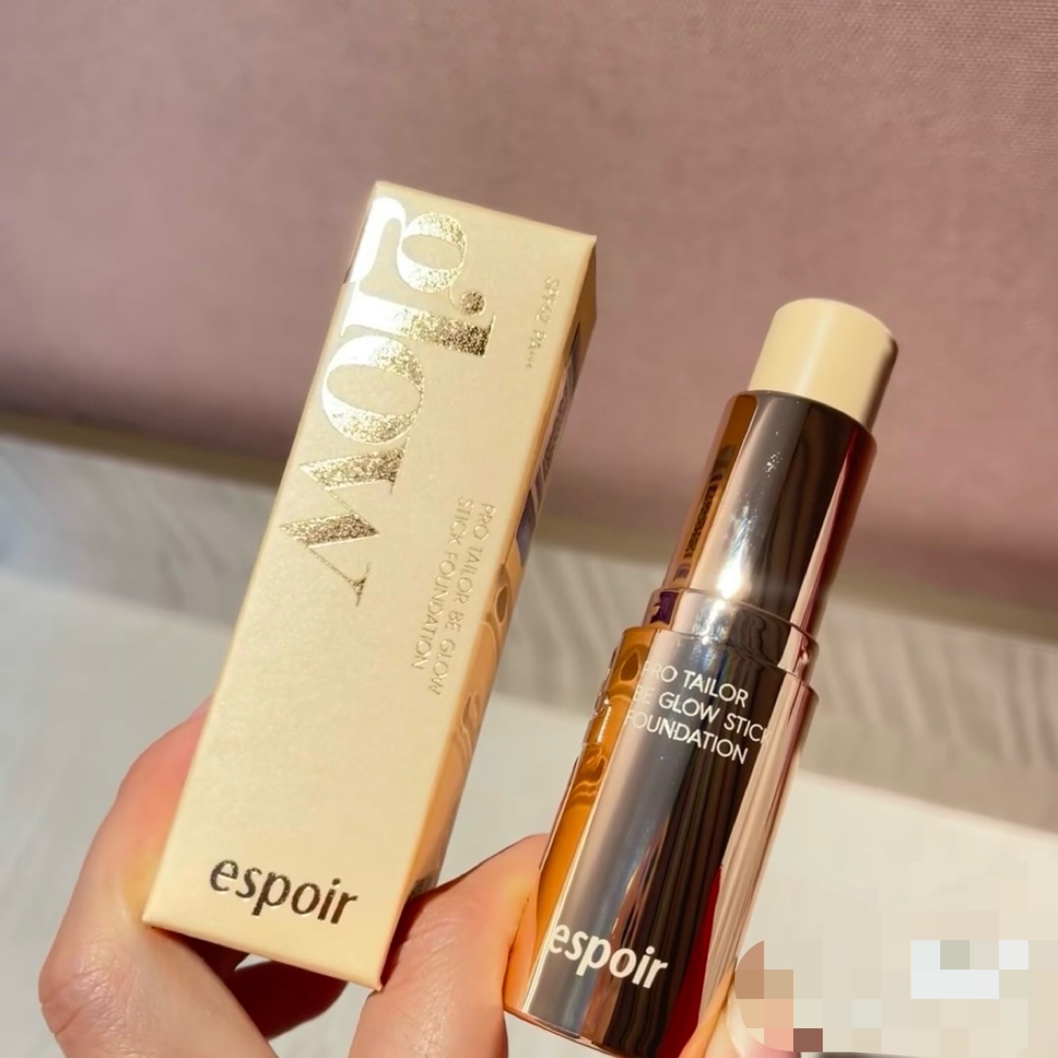 超顺滑！espoir/艾丝珀粉底棒光彩润泽水润水光保湿遮瑕