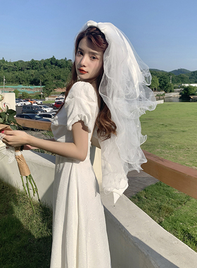 AM NANA◆告白气球~韩式森系写真旅拍婚礼造型领证结婚头纱