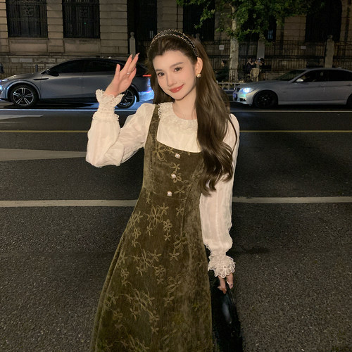 法式复古两件套气质减龄套装