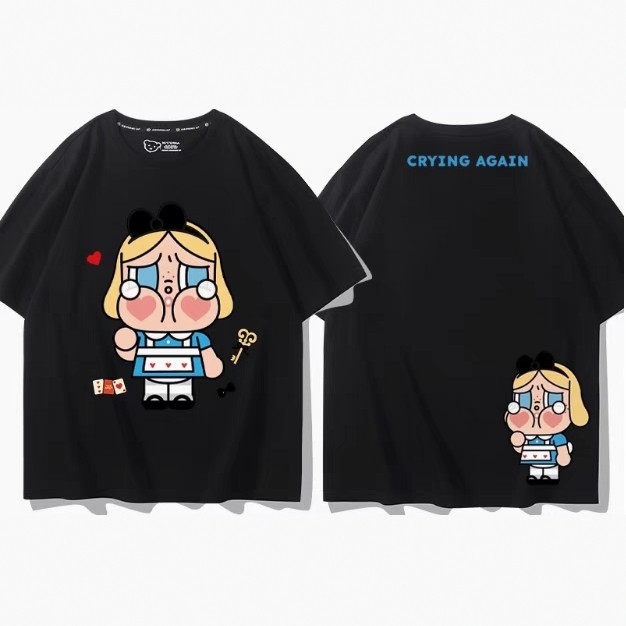 飞天小女警哭娃crybaby联T恤