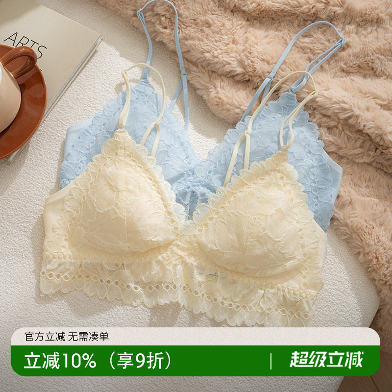 内印象纯欲感蕾丝小胸内衣~美爆图片
