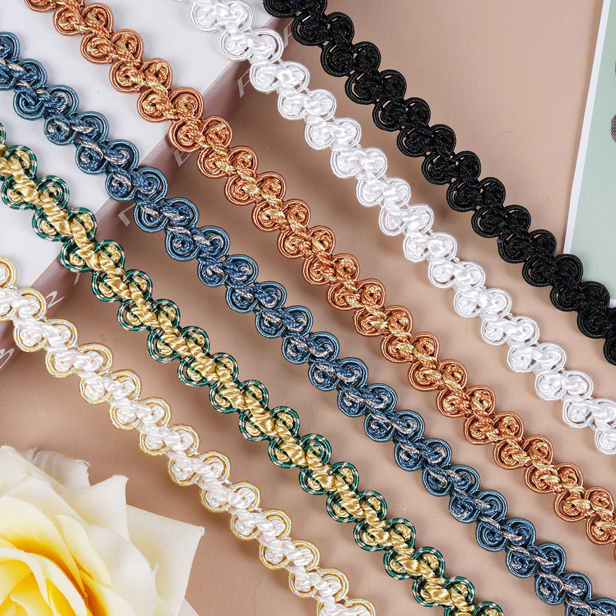 中意窗饰窗帘花边织带边辅料装饰