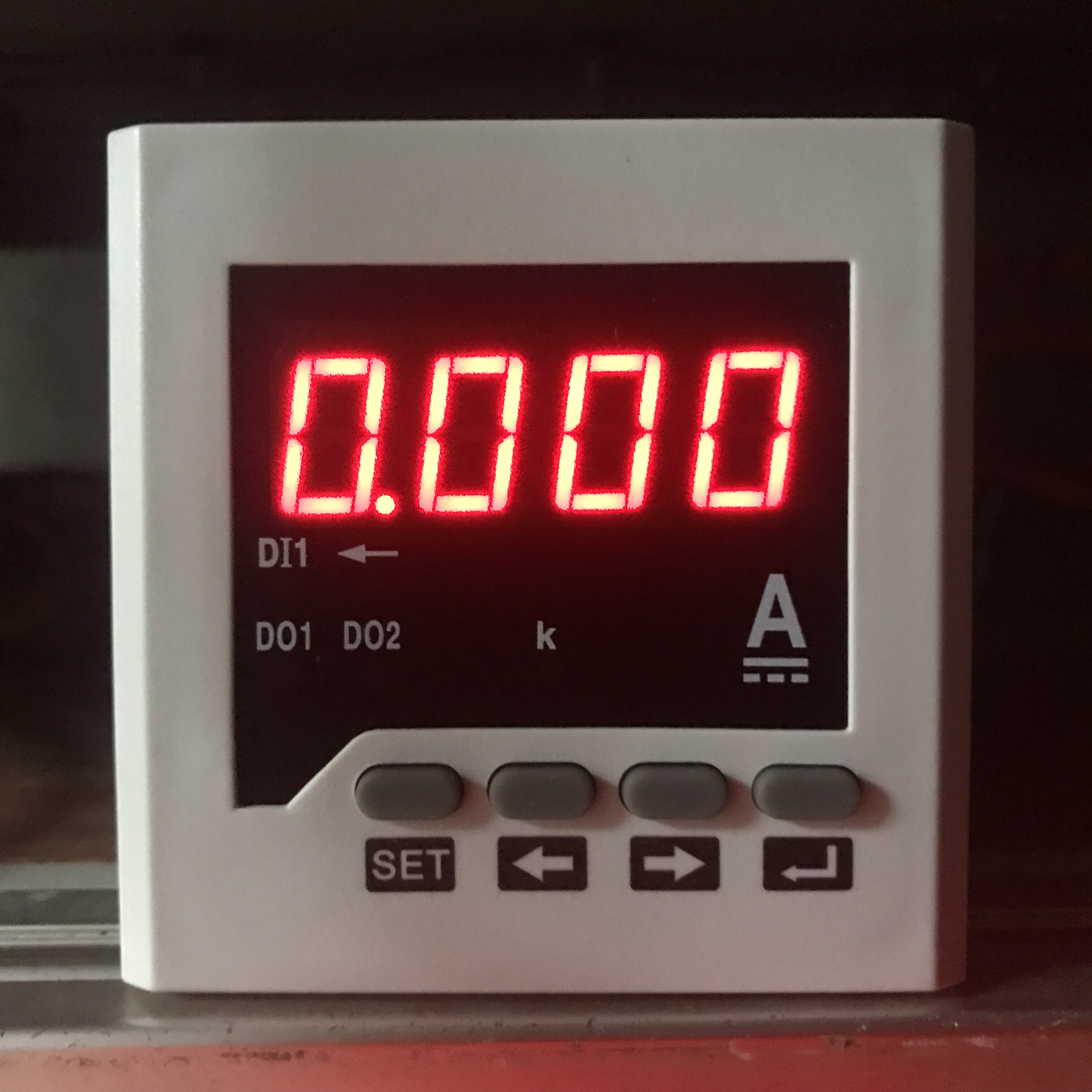 单相直流电流电压数显表RH-DV71 100A/10V A/75mV电源交流220V