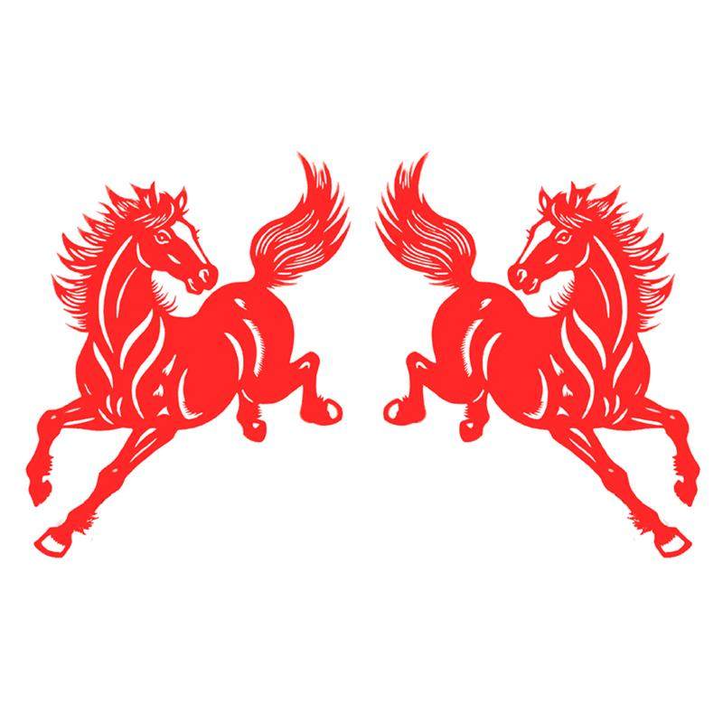 生肖马剪纸镂空窗花不干胶即时贴墙贴骏马贴纸防水PVC双面红 动物,节庆用品/礼品,喜字/剪纸/贴纸,淘宝优惠券,粉丝福利购,淘宝优惠卷