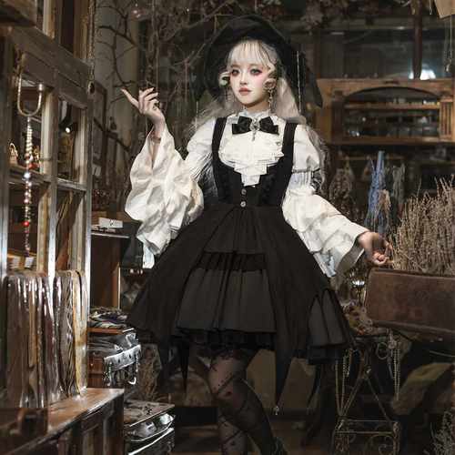 温柔限定晨曦魔女Lolita连衣裙