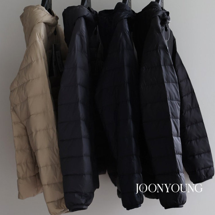 JOONYOUNG 掌柜自留 户外轻薄羽绒服 可收纳便携带 防风防水面料