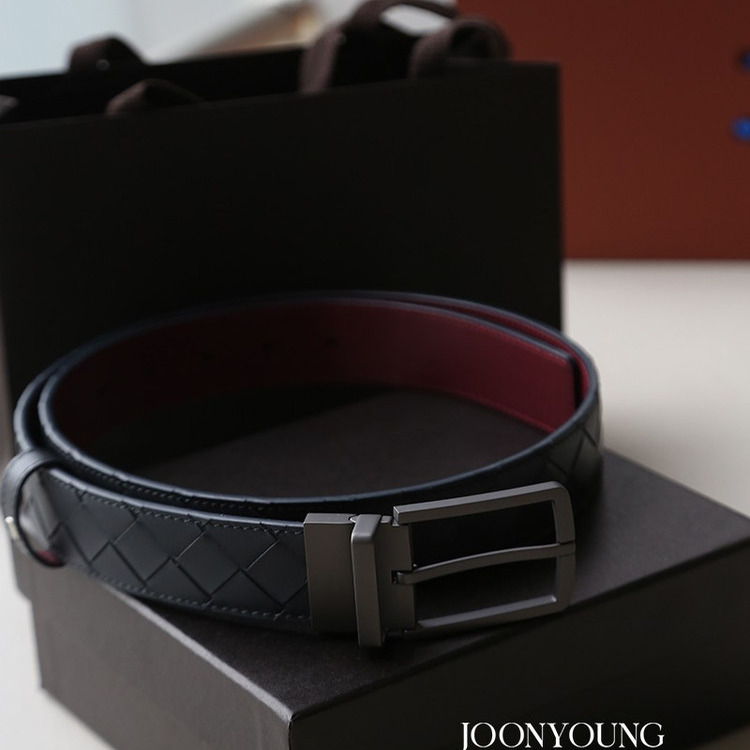 JOONYOUNG 纯手工intreccio小格子编织 双面意大利小牛皮 苾备款