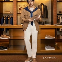 JOONYOUNG 卓爾不凡 意式格調 新西蘭小牛皮 商務休閑運動鞋
