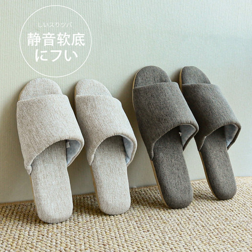 木地板拖鞋静音春秋款日式