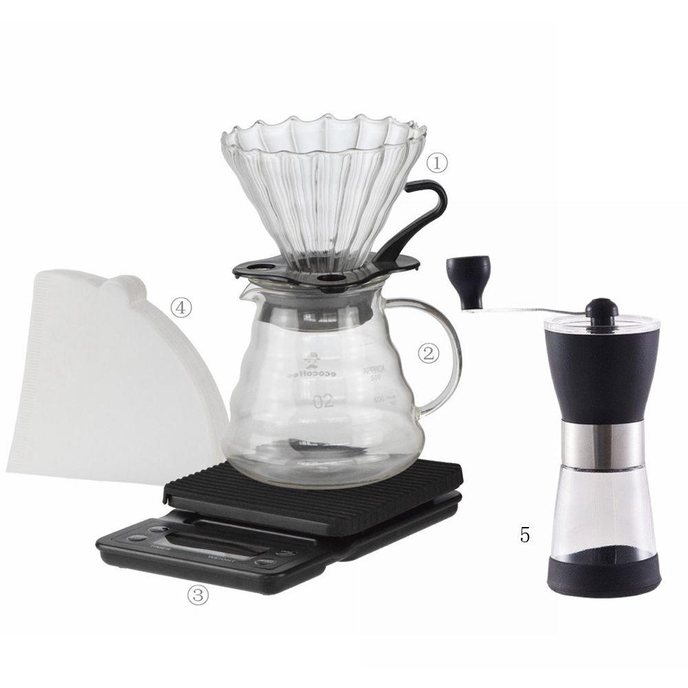 啡悦简易旅行手冲咖啡壶套装