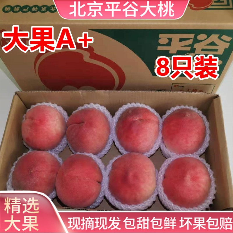 正宗北京水蜜桃平谷久保脆甜