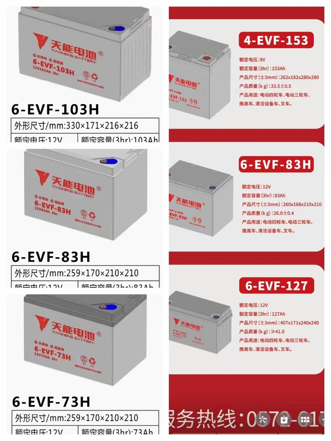 天能电池四轮车天能电池