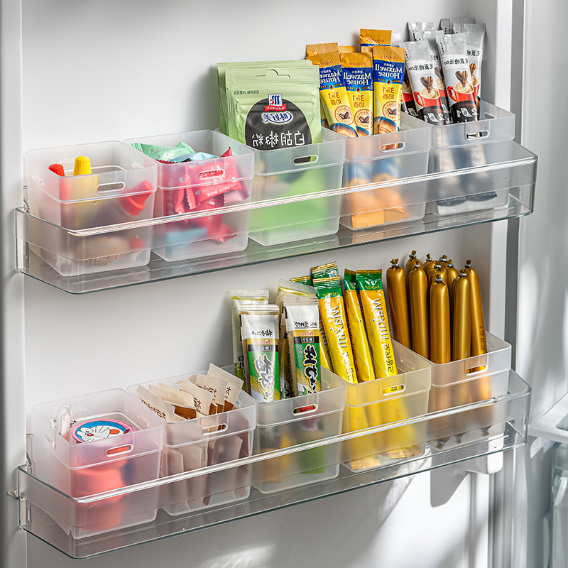 日本进口冰箱侧门专用收纳盒