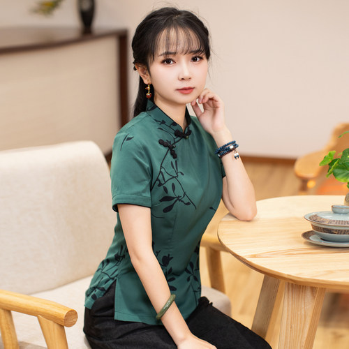 如意唐装如意风收腰显瘦