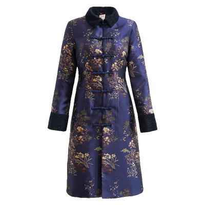 旗袍式上衣棉衣棉服女唐装棉袄