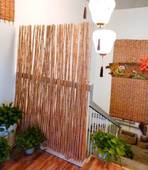 移动实木座屏风玄关隔断推荐 天然竹子 家居客厅餐厅卧室现代时尚