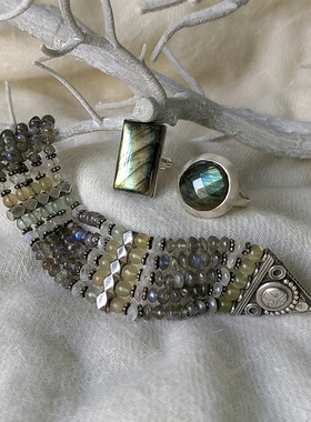 轻奢女款手饰925纯银波西米亚风