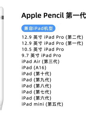 Apple/苹果 pencil一代笔 ipad11防误触原装手写笔压感pencil1代