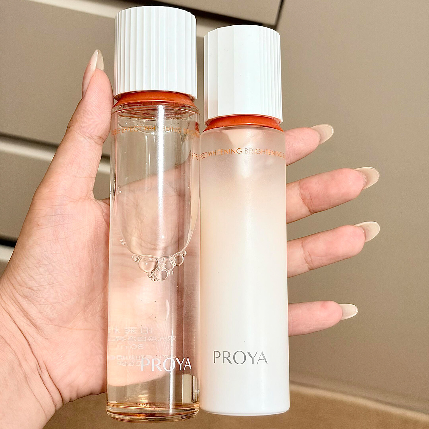 珀莱雅双抗水乳中样套装乳液焕亮清透补水保湿滋润舒缓爽肤水护肤