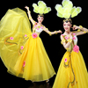 Opening dance Swing dance costume 2019 new pattern modern atmosphere large Dancers longuette Chinese style