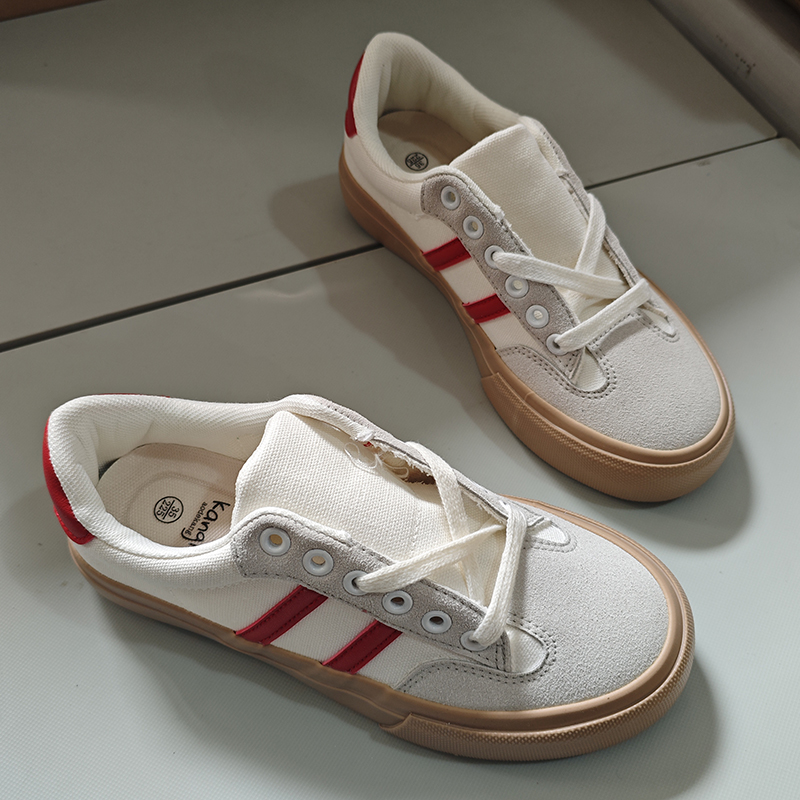 断码清仓捡漏~圆头平底舒适百搭学院德训鞋复工休闲时尚运动女鞋