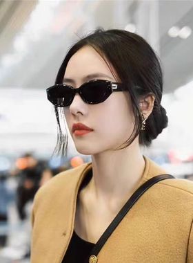 防紫外线猫眼韩版男女gm同款墨镜