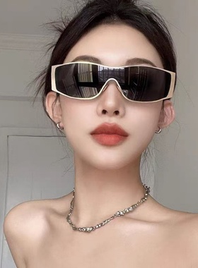 未来感女防风骑行遮阳墨镜太阳镜