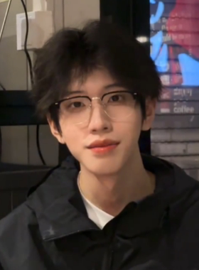 金属小方框男眼镜高级感防蓝光素颜诗文败类高质清冷感男网红同款