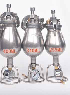 400/340/255ML迷你爆米花机304不锈钢老式复古手摇袖珍粮食放大器